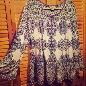 XL Style & Co PEPLUM Top FREE GIFT w/PURCHASE